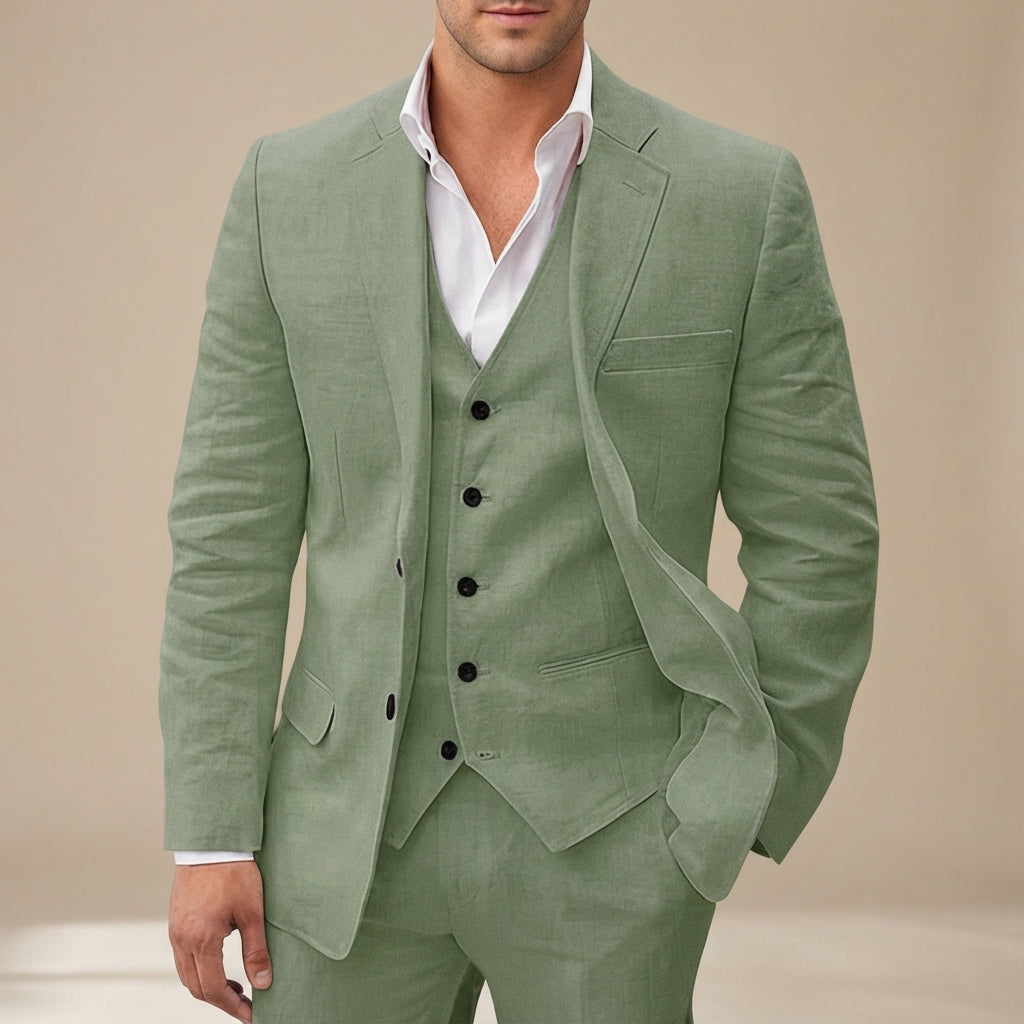 Erik - Elegantes Set aus drei Teilen Anzug