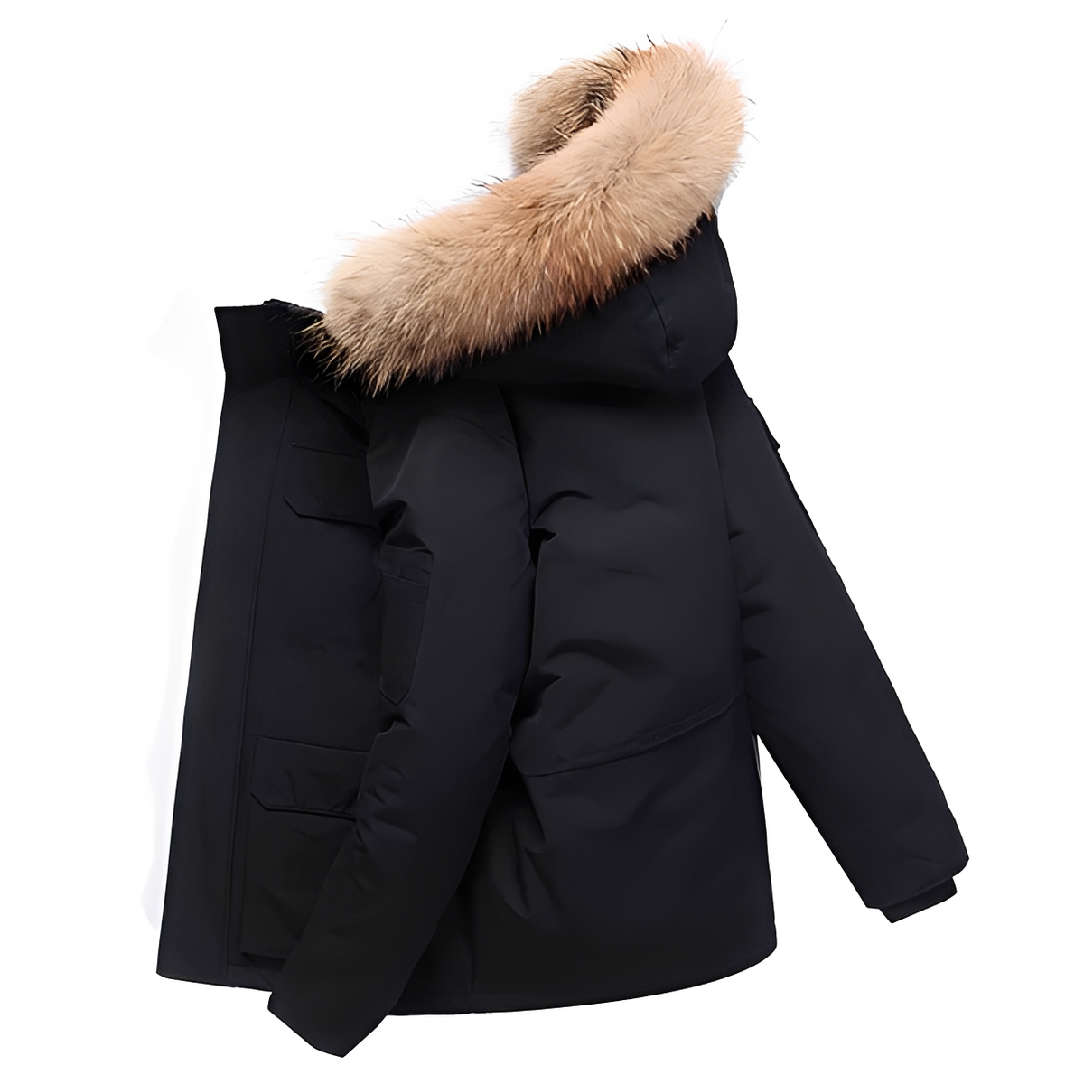 Kyle - Bequeme und flauschige Kapuzenjacke