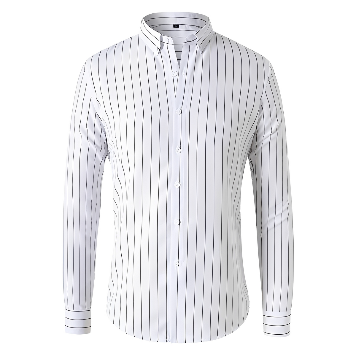 Dennis - Langarmhemd mit Streifen und Relaxed Fit
