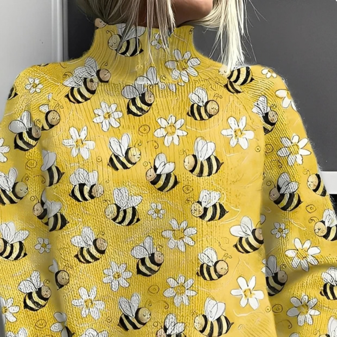 Amy - Eleganter und modischer Rollkragenpullover