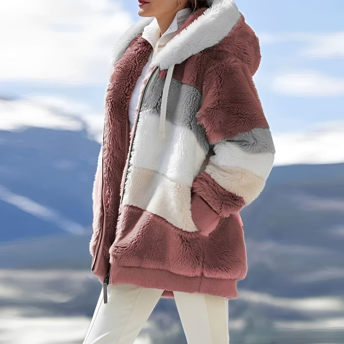 Alice - Elegante und warme Jacke