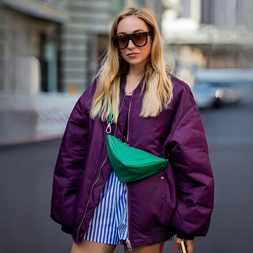 Fellaine - Kuschelige Oversized-Bomberjacke