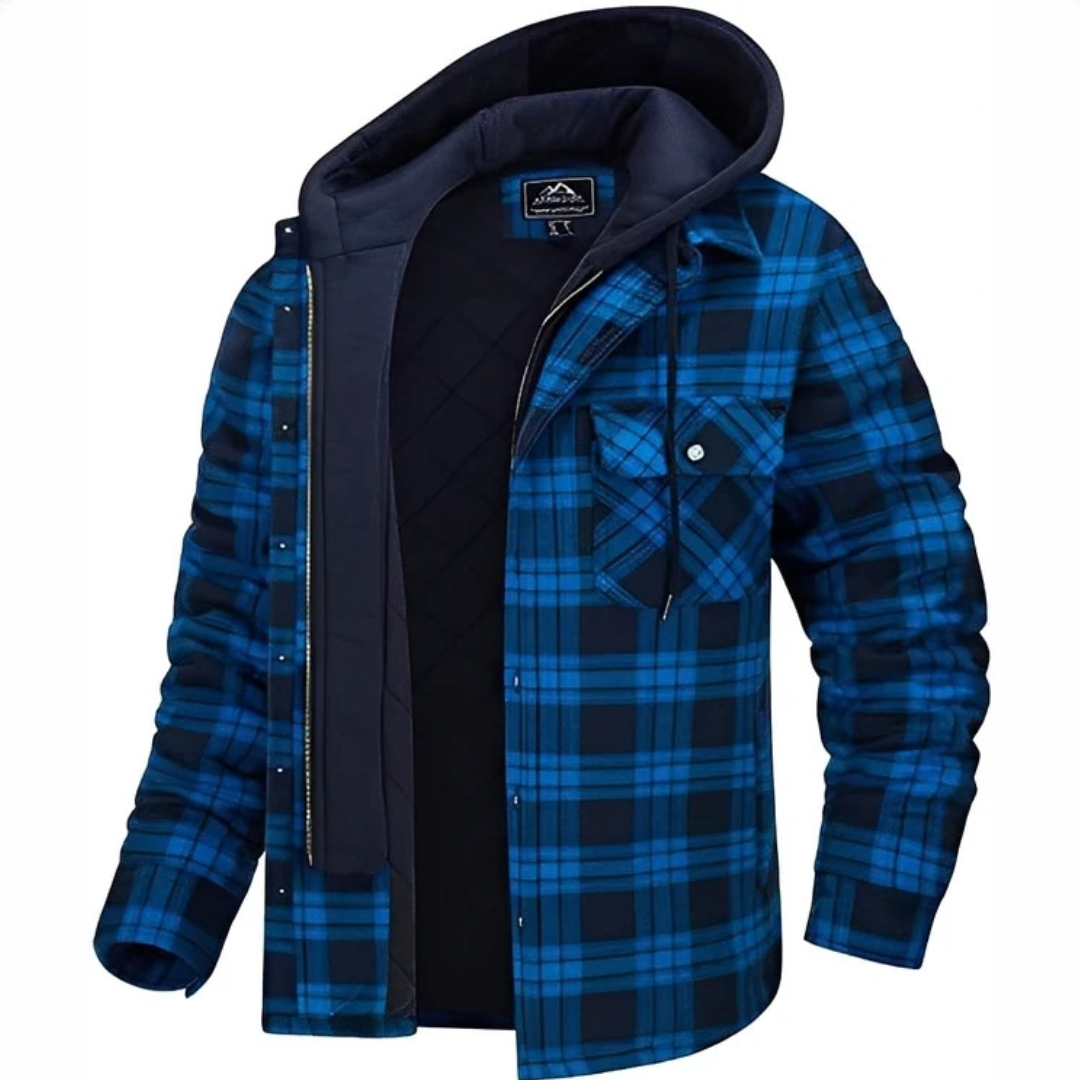 Cole - Kuschelige Karo-Jacke