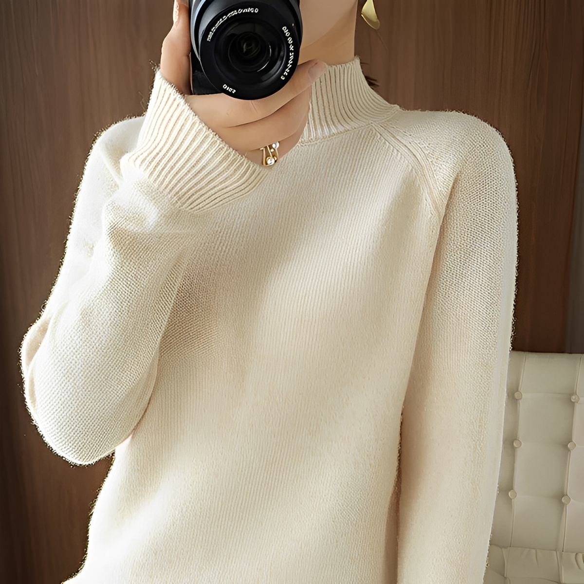 Hannie - Stilvoller und komfortabler Rollkragenpullover