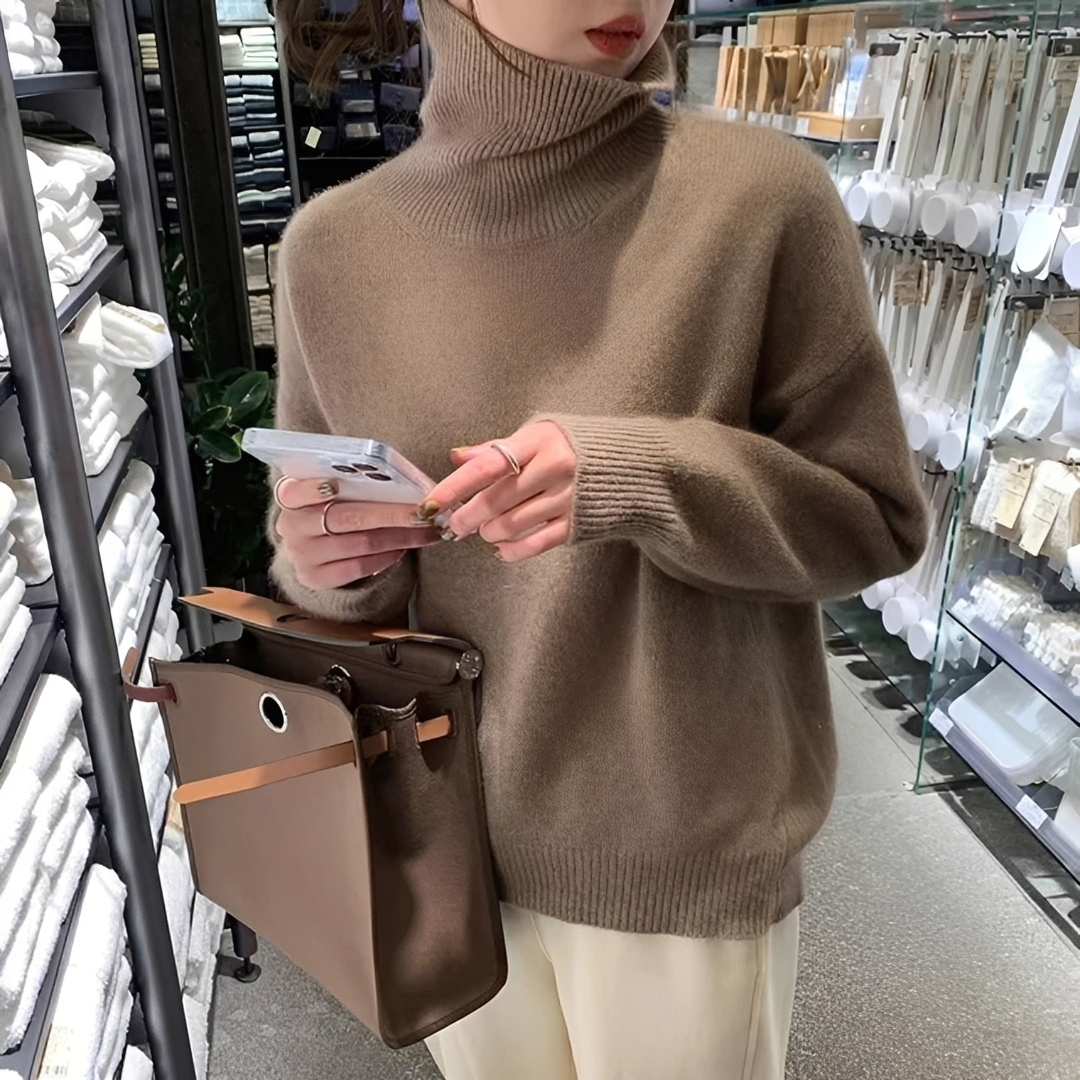 Adiene - Schicker und komfortabler Rollkragenpullover