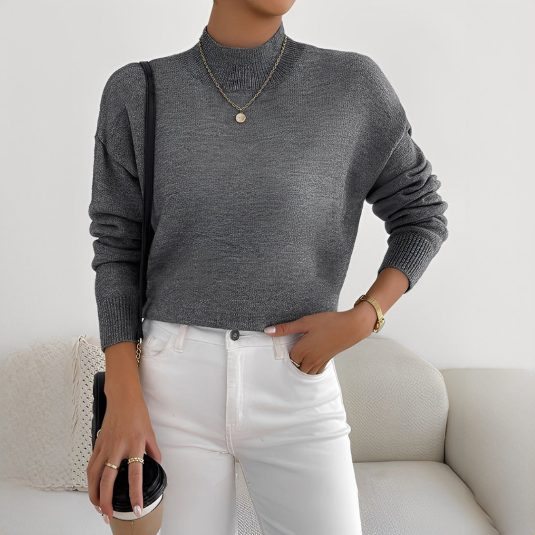 Rosbell - Stilvoller und eleganter Rollkragenpullover