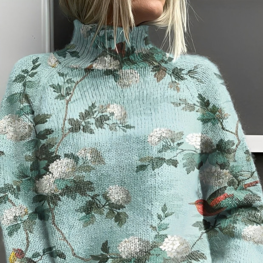 Amy - Eleganter und modischer Rollkragenpullover