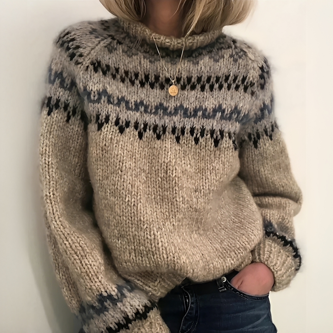 Oona - Eleganter und gemütlicher Rollkragenpullover