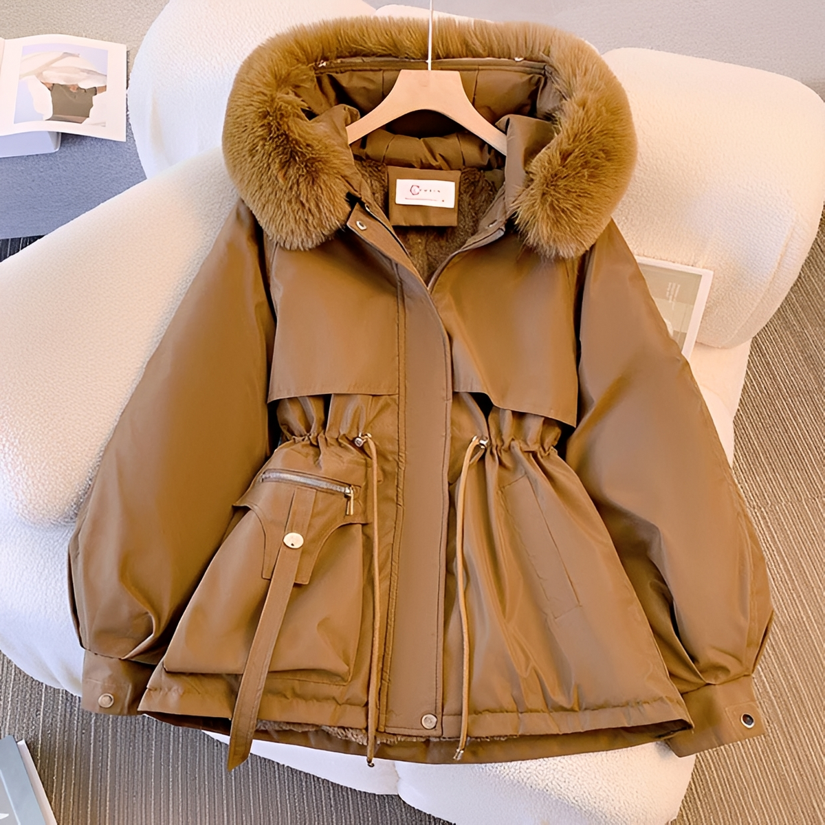 Rosita - Eleganter, warmer und bequemer Mantel