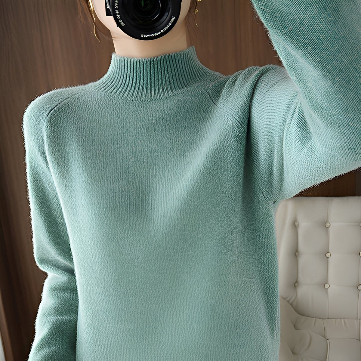 Hannie - Stilvoller und komfortabler Rollkragenpullover