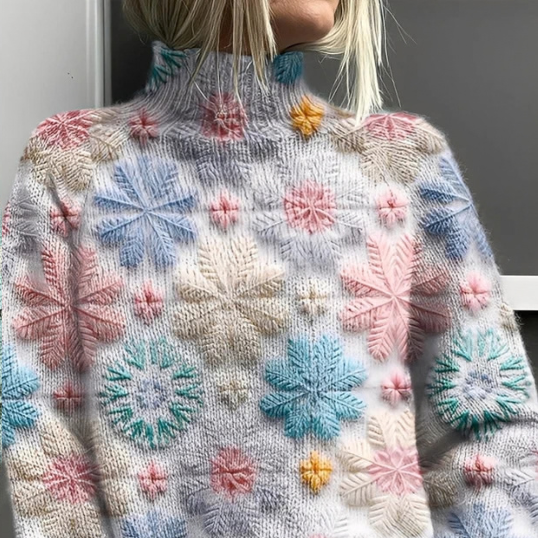 Amy - Eleganter und modischer Rollkragenpullover