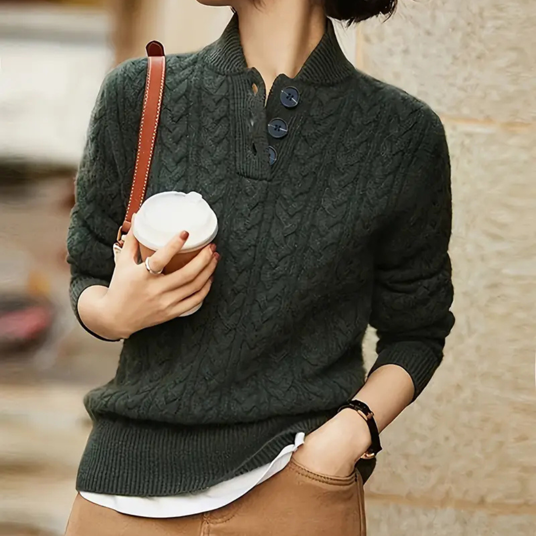 Agnes - Eleganter und bequemer Rollkragenpullover