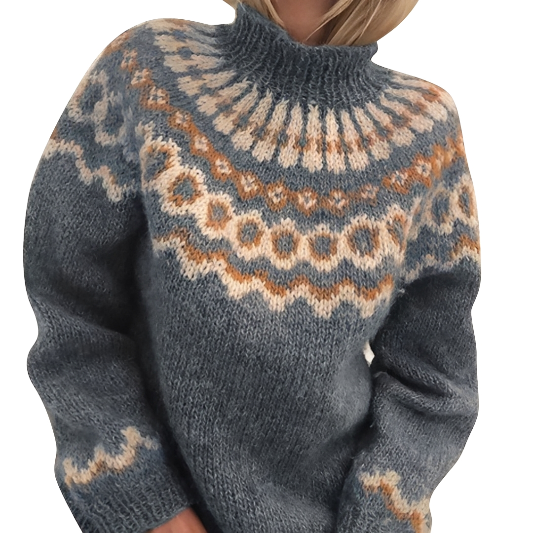 Arllene - Bequemer und gemütlicher Rollkragenpullover