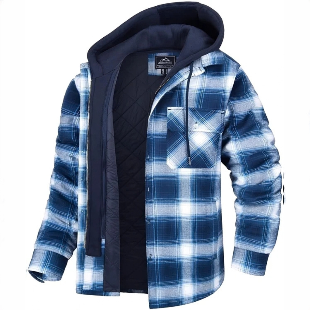 Cole - Kuschelige Karo-Jacke