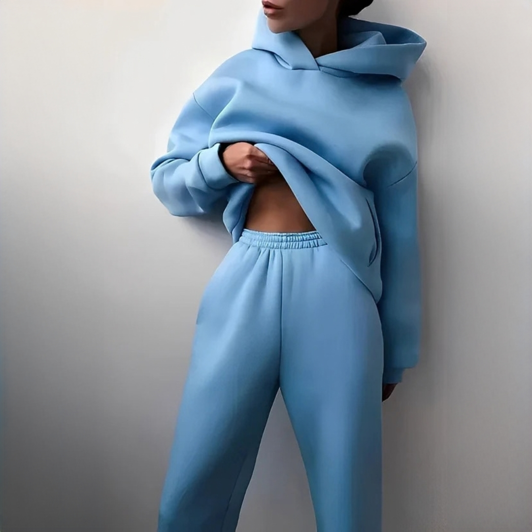 Adelia - Komfortables und gemütliches Hoodie-Set