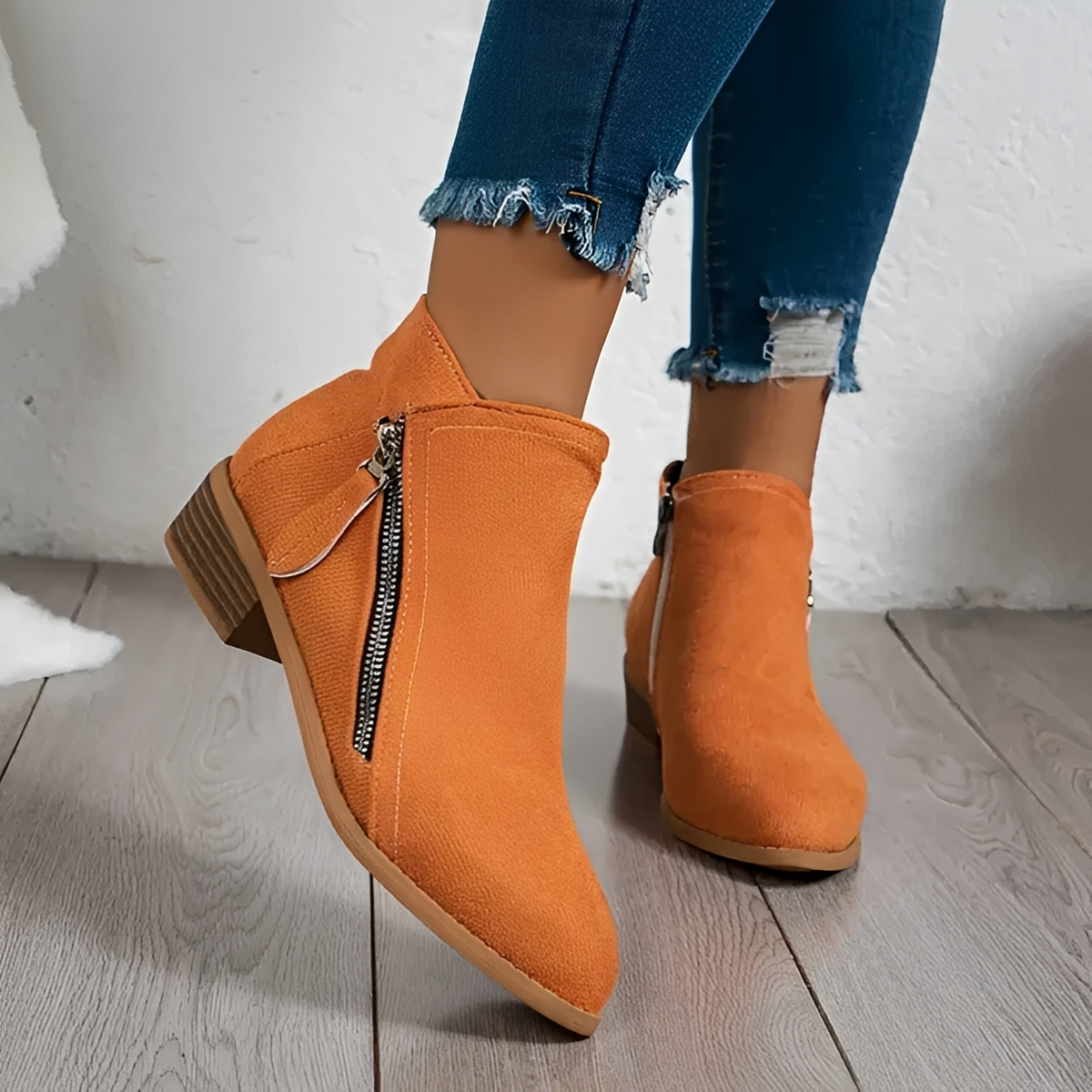 Klara - Elegante und moderne Stiefel mit Reißverschluss