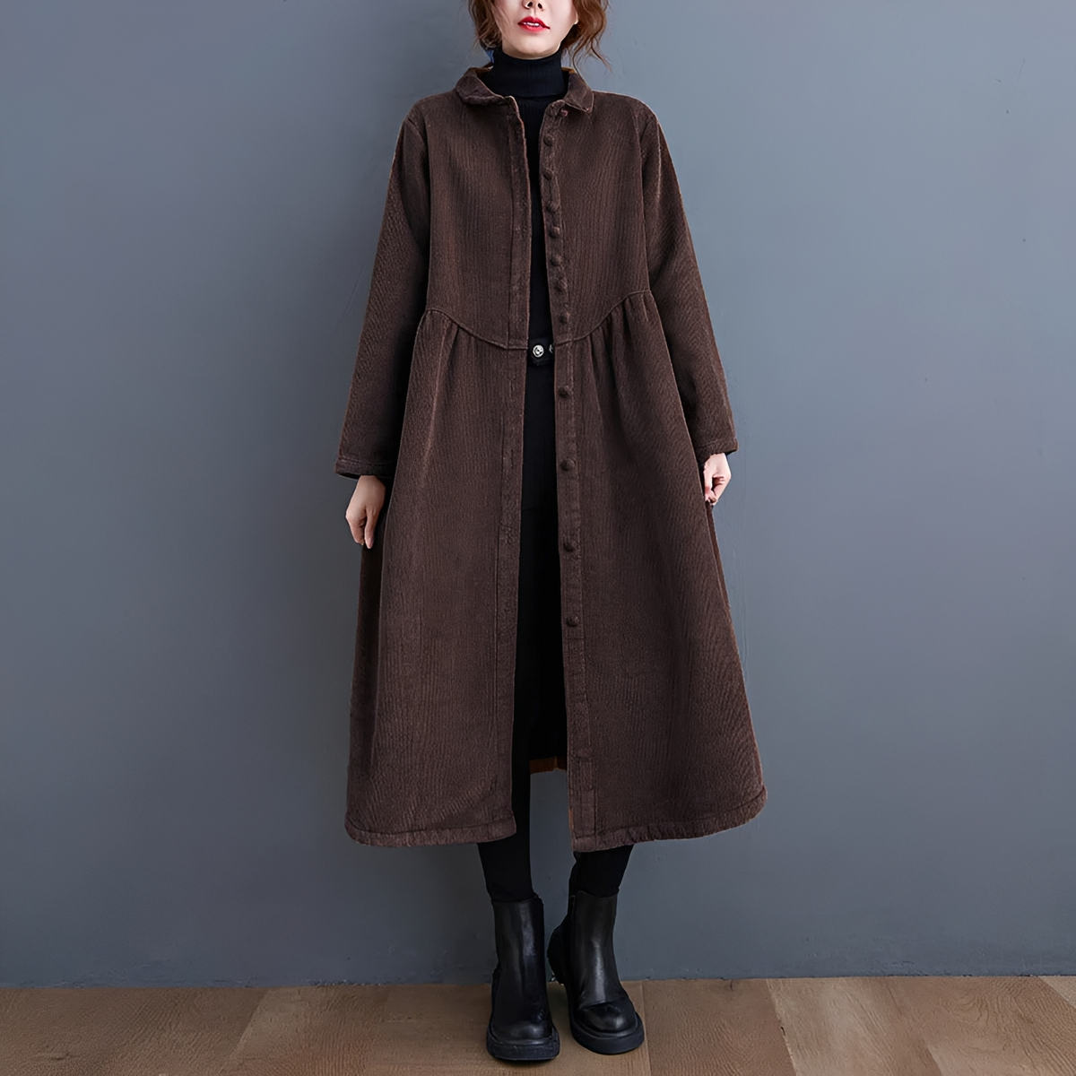 Amelia - Eleganter und warmer Mantel