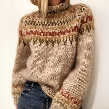 Oona - Eleganter und gemütlicher Rollkragenpullover