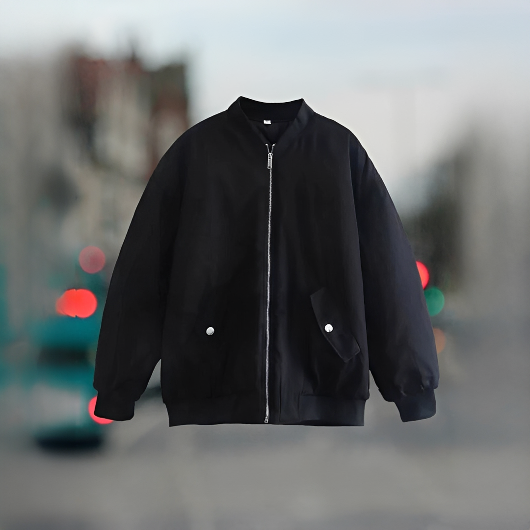 Fellaine - Kuschelige Oversized-Bomberjacke