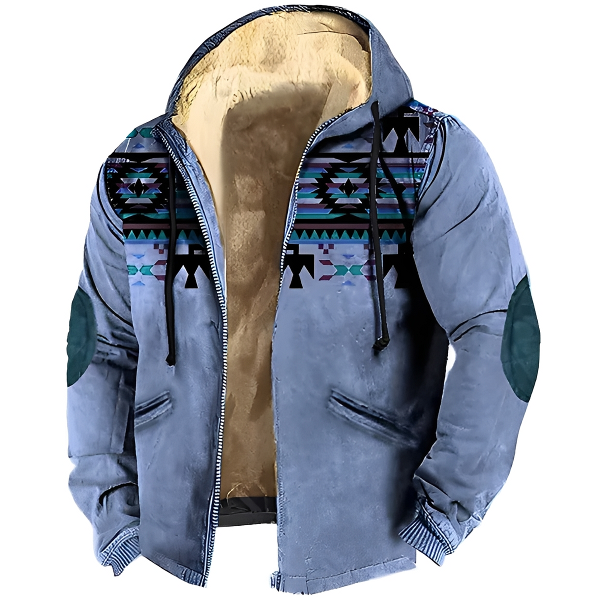 Troy - Elegante und kuschelige Kapuzenjacke