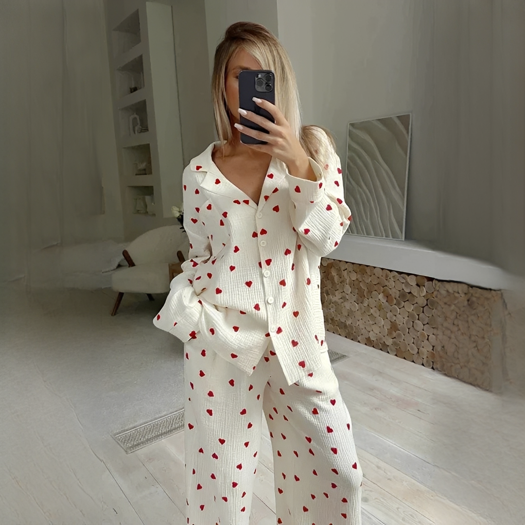 Eulalia - Elegantes und bequemes Pyjama-Set