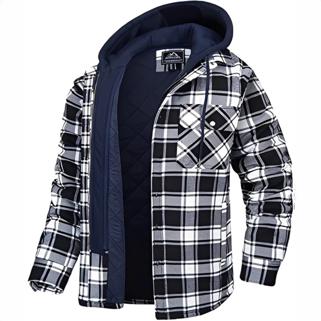 Cole - Kuschelige Karo-Jacke