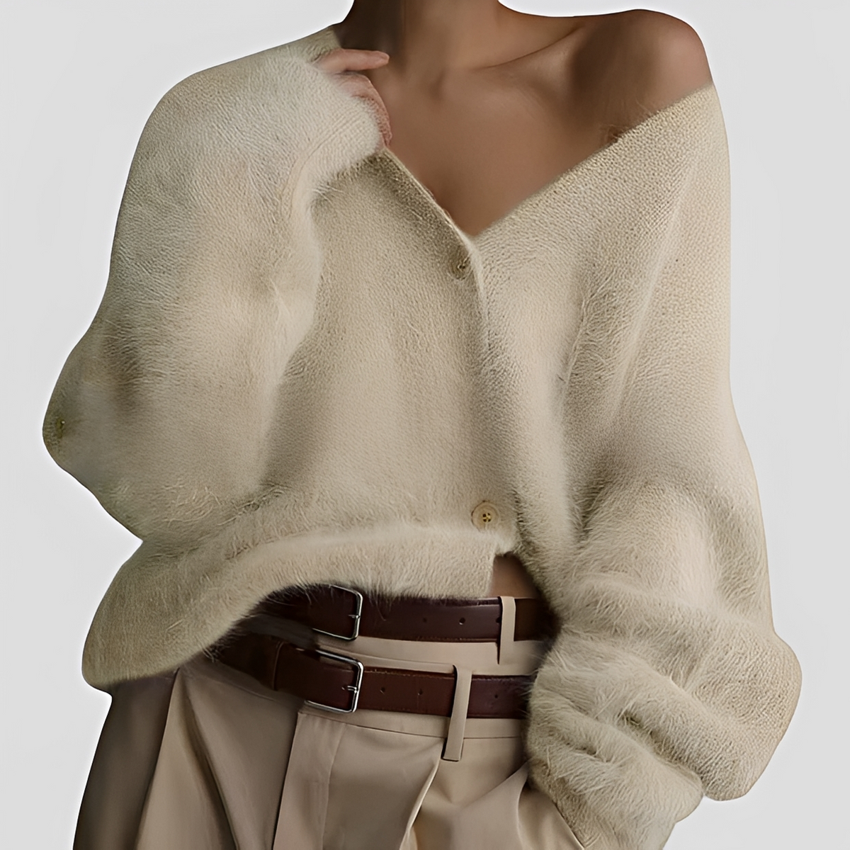 Erza - Bequemer und entspannter Oversize-Pullover