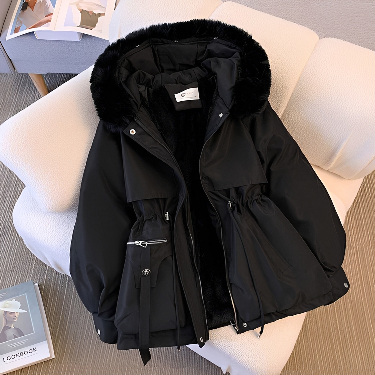 Rosita - Eleganter, warmer und bequemer Mantel