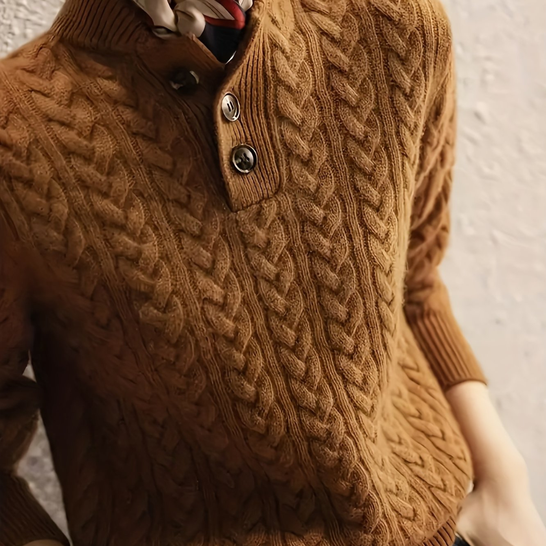 Agnes - Eleganter und bequemer Rollkragenpullover