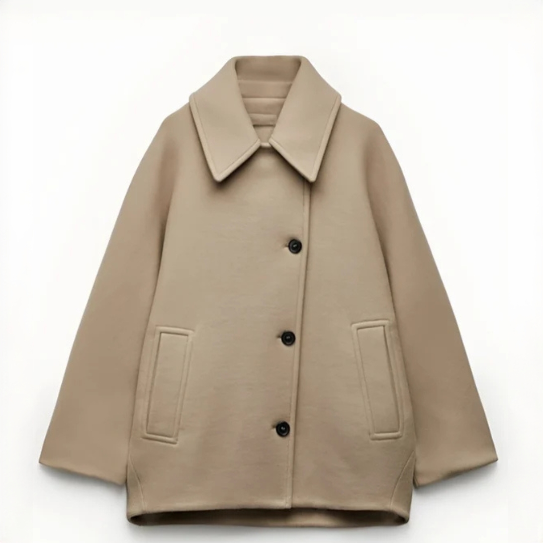Hannah - Stilvoller und bequemer Oversize-Mantel