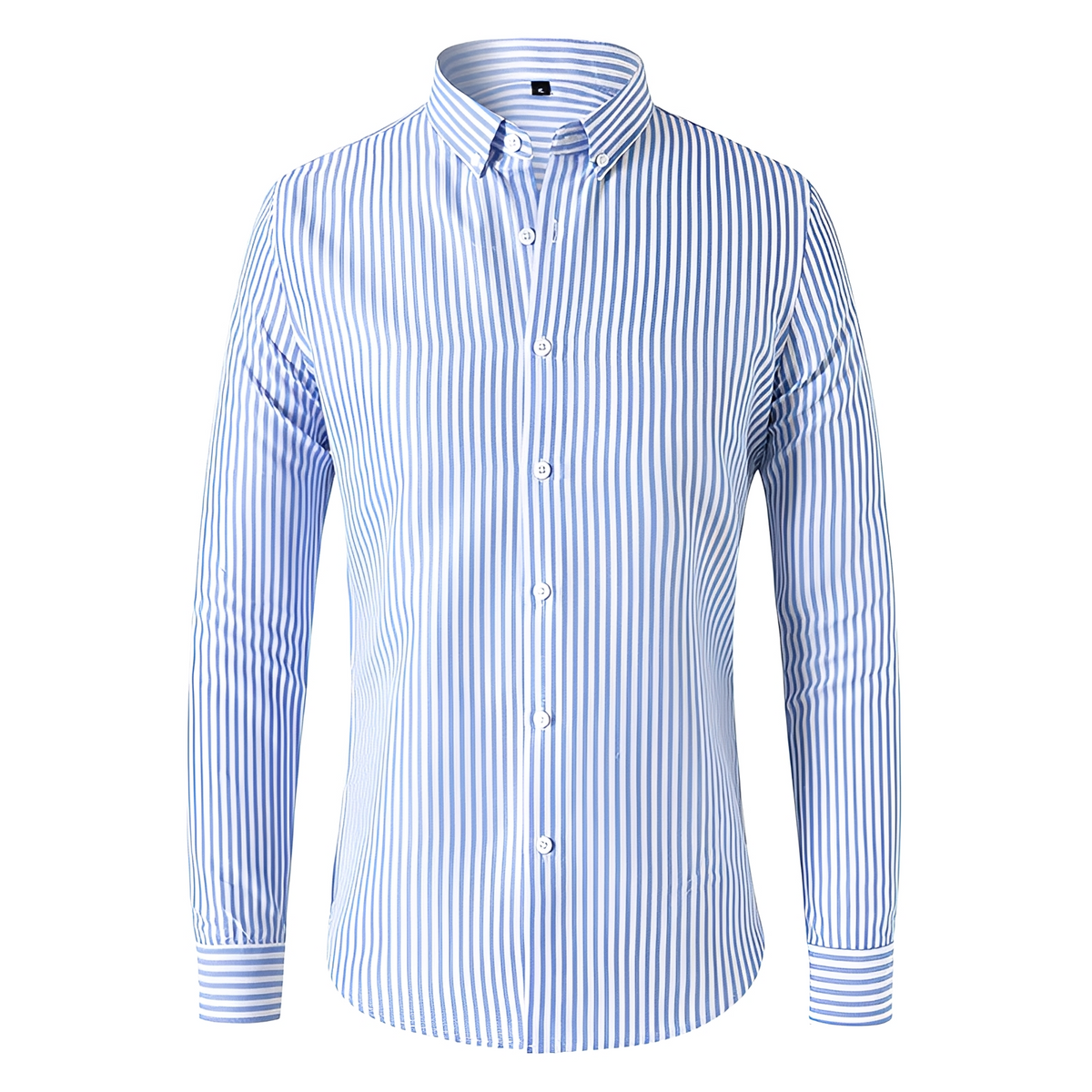Dennis - Langarmhemd mit Streifen und Relaxed Fit