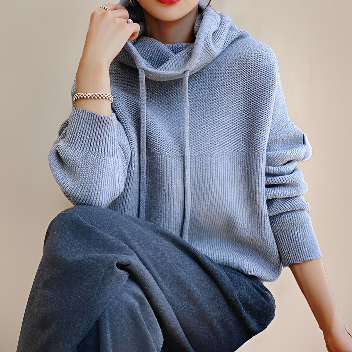 Lenna - Eleganter und komfortabler Kapuzenpullover