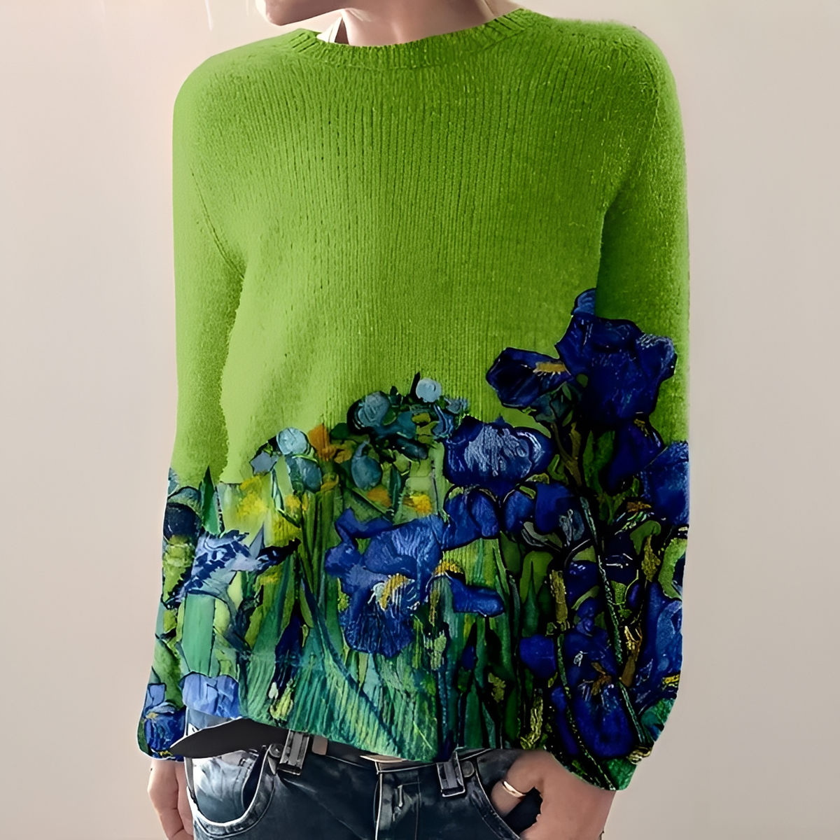 Liliane - Stilvoller Pullover mit Rundhals