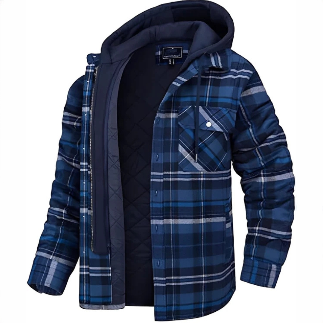 Cole - Kuschelige Karo-Jacke