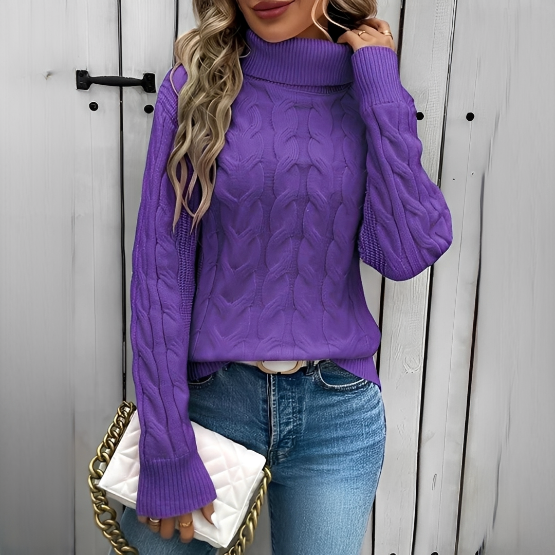 Amélie - Bequemer und stilvoller Rollkragenpullover