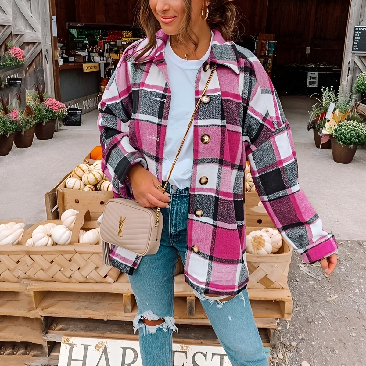 Anna - Elegantes und warmes Oversize-Shirt