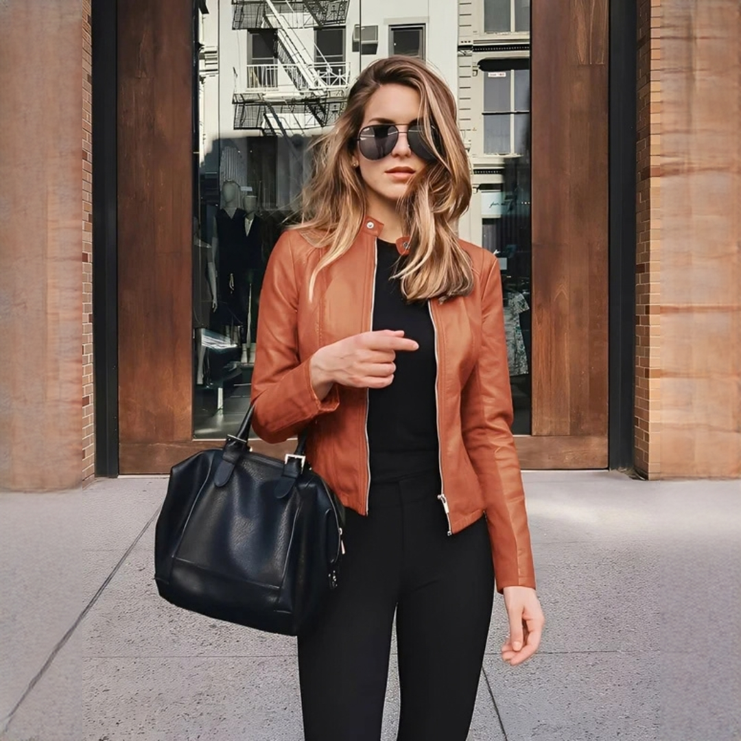 Ashlee - Eng anliegende, warme und bequeme Jacke