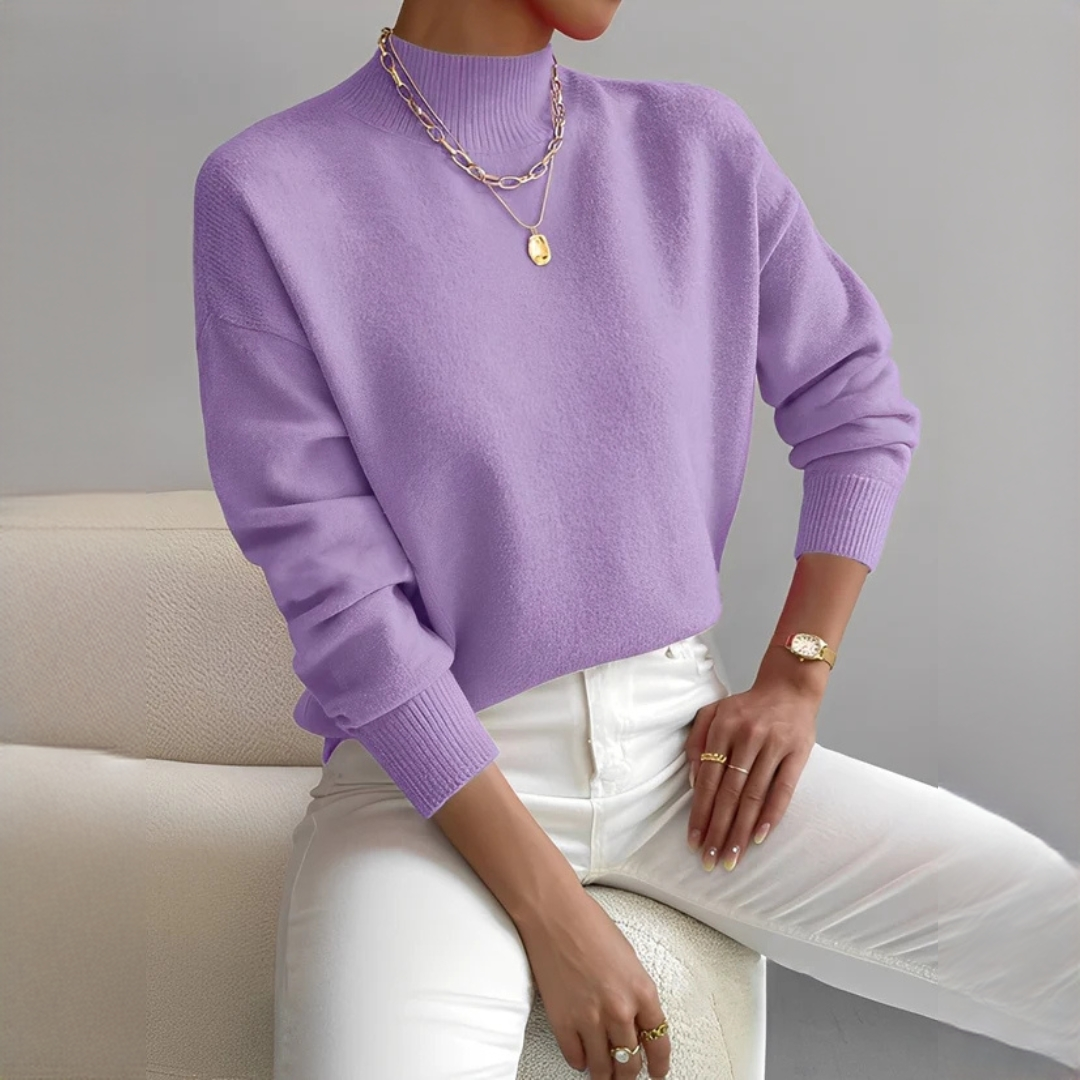 Rosbell - Stilvoller und eleganter Rollkragenpullover
