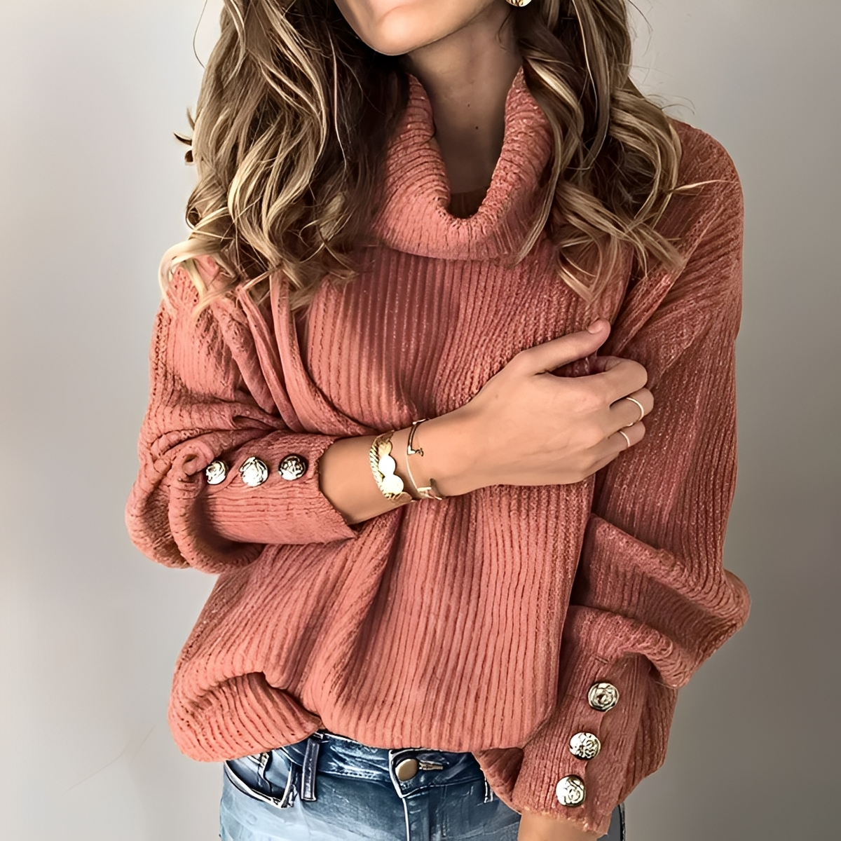 Kizzie - Schicker und gemütlicher Rollkragenpullover
