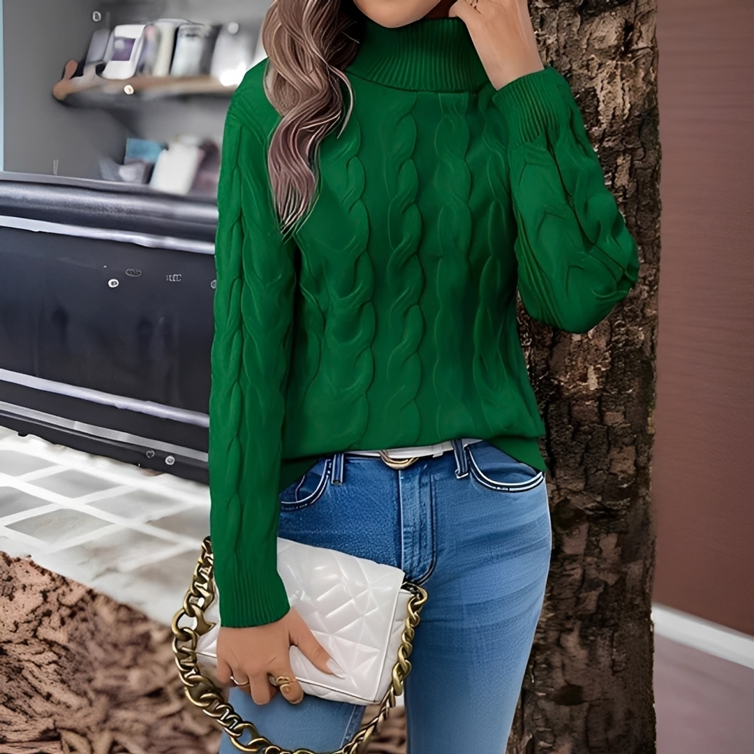 Amélie - Bequemer und stilvoller Rollkragenpullover