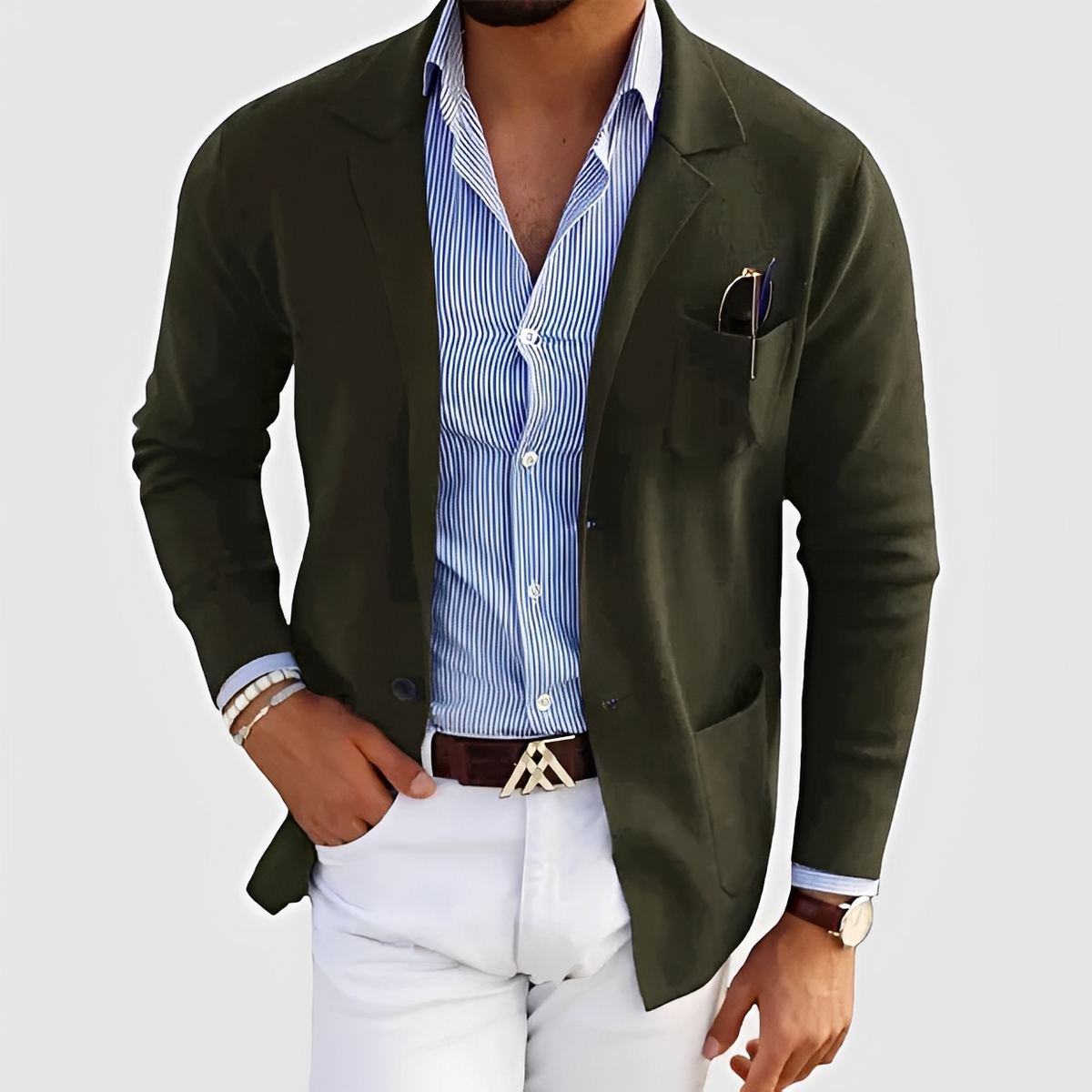 Olivier - Robuster und lässiger Blazer