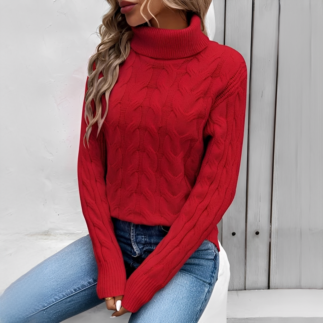 Amélie - Bequemer und stilvoller Rollkragenpullover