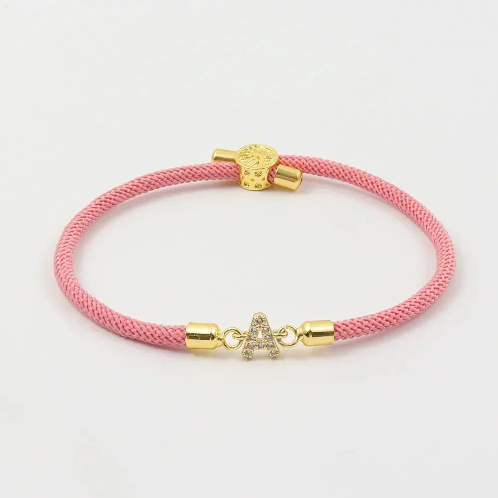Calla – Verstellbares Armband mit graviertem Initial