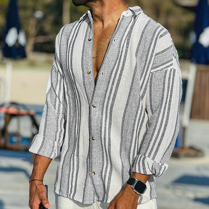 Oliver - Herren Leinenhemd mit sommerlicher Leichtigkeit