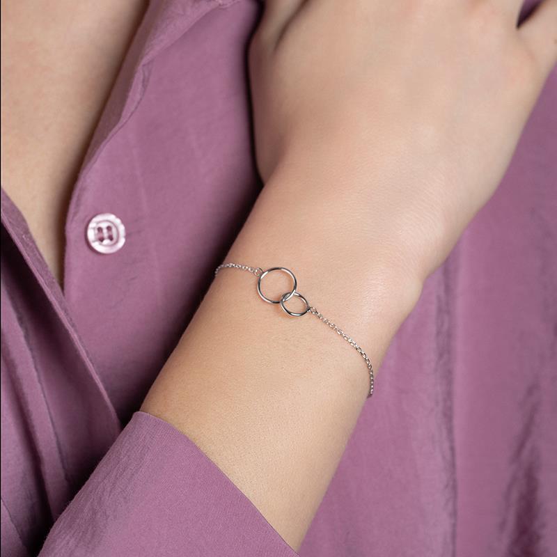 Armband mit verwobenen Ringen - Verwobene Ringe