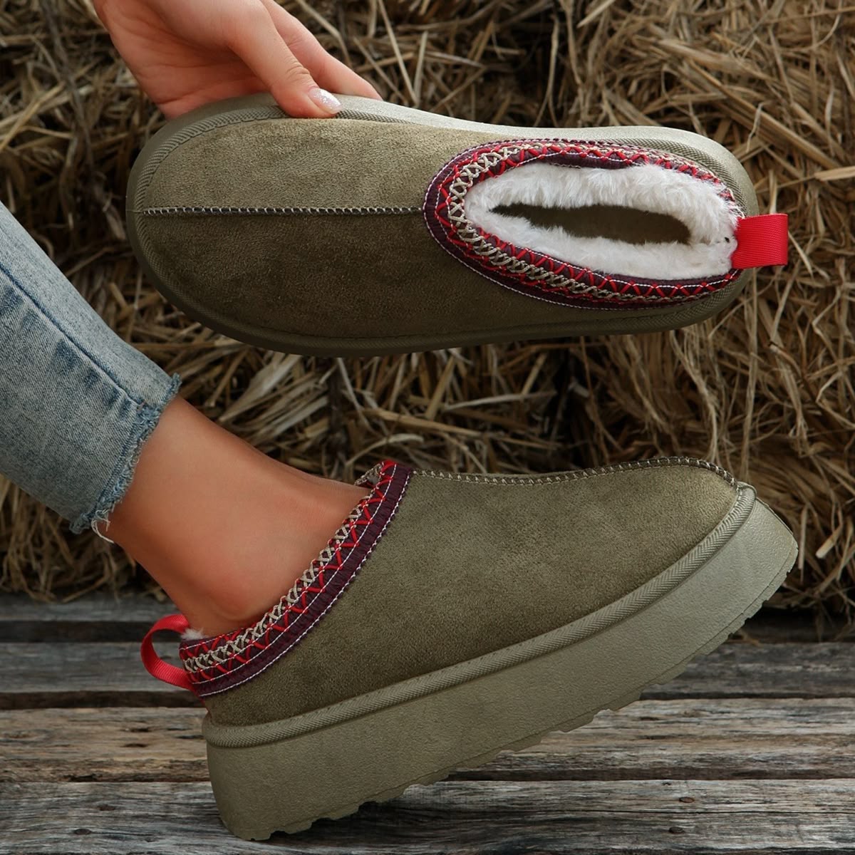 Audrey - Komfortable und kuschelige Winterstiefel