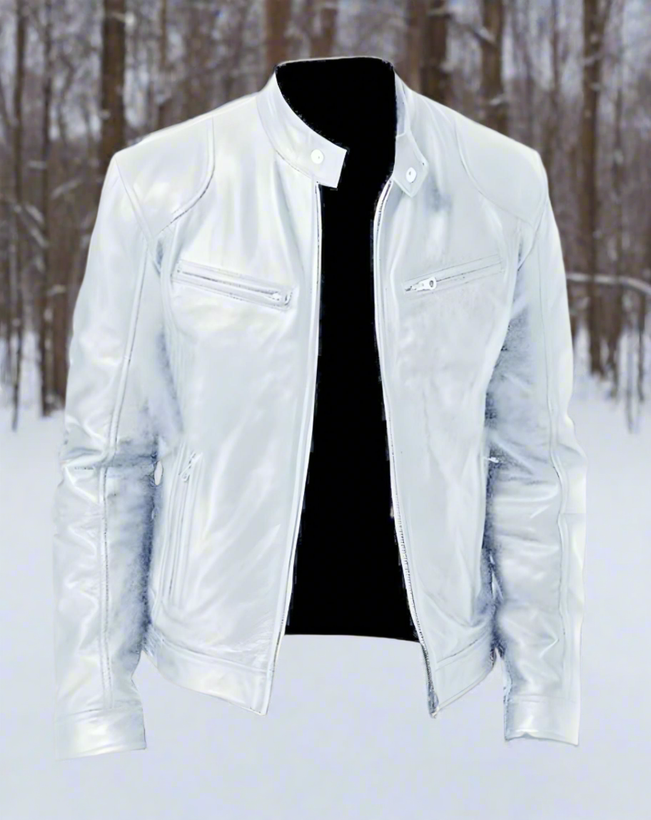 Henrik – Stilvolle Herren-Lederjacke