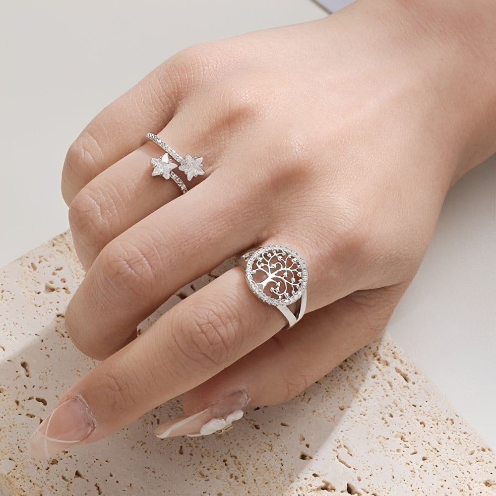 Yelina – Ring Baum des Lebens in Gold oder Silber