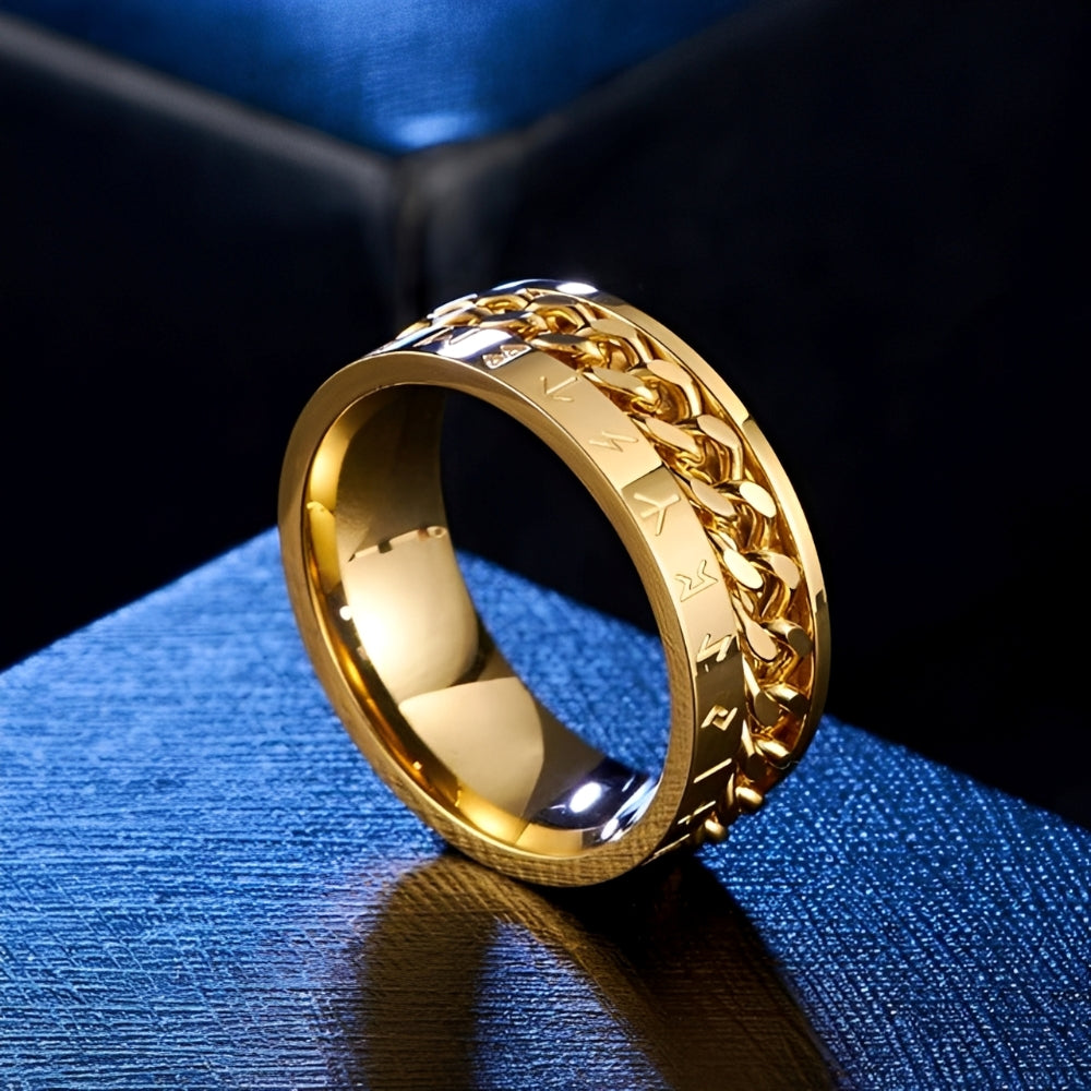 Eirik – Nordisches Wikinger-Ring in 3 Farben