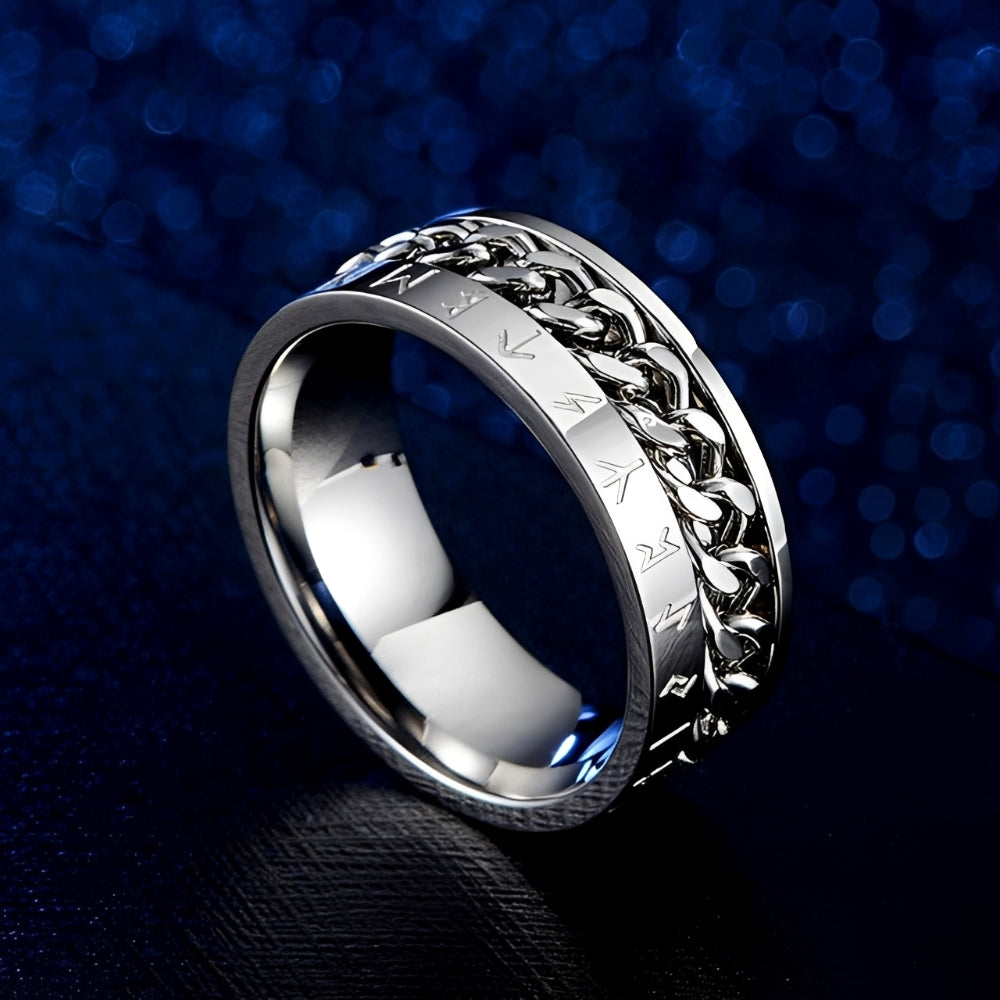 Eirik – Nordisches Wikinger-Ring in 3 Farben